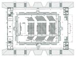 Bestuhlungsplan Kino: 1.318 Sitzplätze
